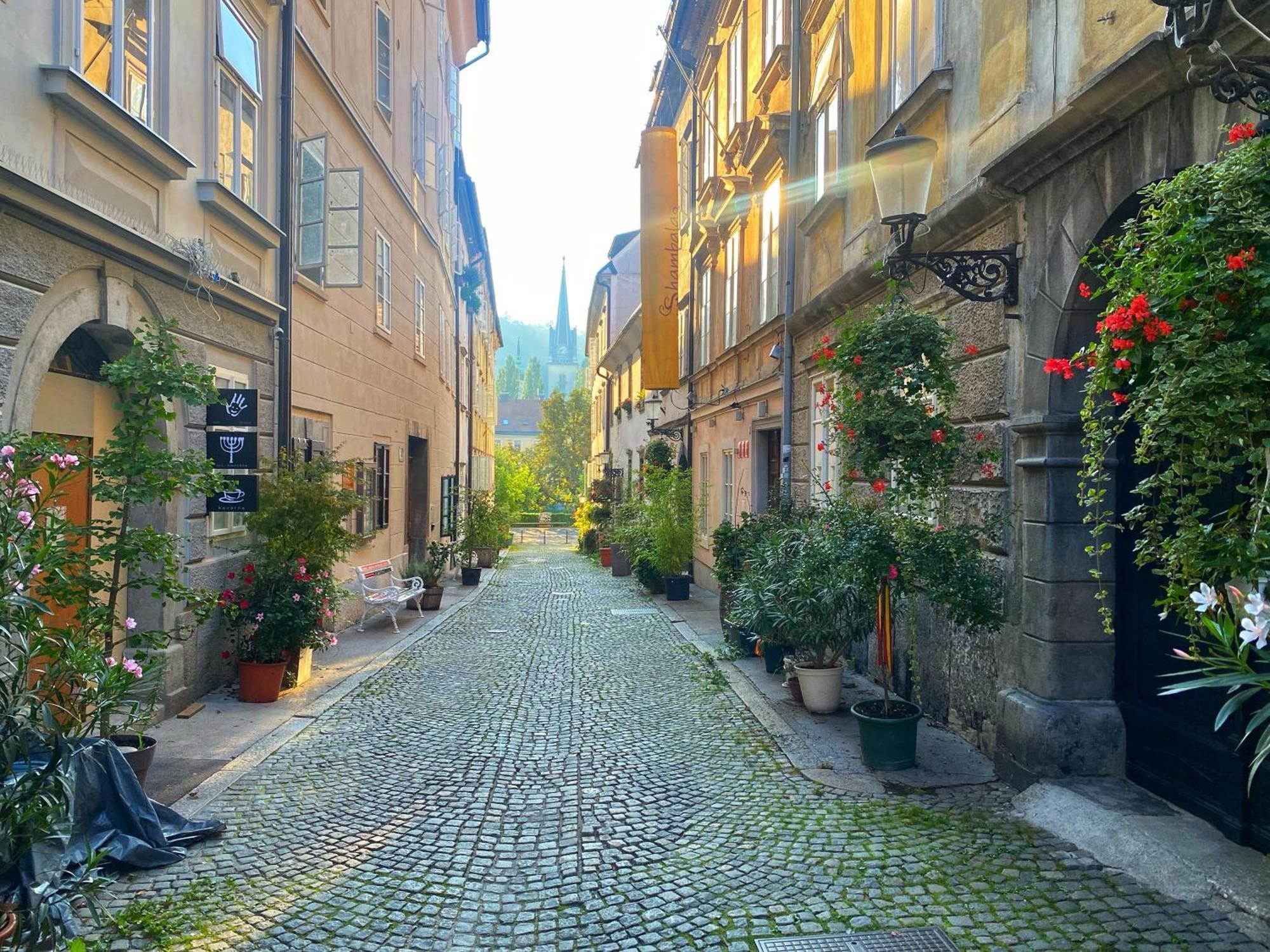 1Br Apartment On The Most Beautiful Street In Ljubljana Center Liubliana Exterior foto